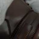 Jousen Men's Chukka Boots Lace-Up Mid-Calf Leather Dress Boots (Brown, L) 11.5