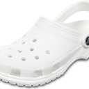 Crocs Unisex-Adult Classic Clogs, White, 8 Men/ 10 Women