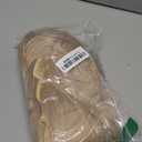 Alanhair Blonde Wigs for Women Shoulder-Length wig with Bangs,HAIRCUBE Synthetic Hair Layered Wigs Heat Resistant Fibre for Daily Party Use