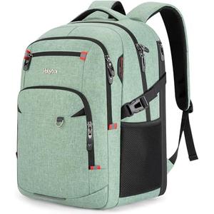 Velaybor 40L Expandable Laptop Backpack, Anti-thief Travel Backpack, Airline Approved Business Waterproof Carry on Luggage, Fits 15.6" Laptop for Men Women