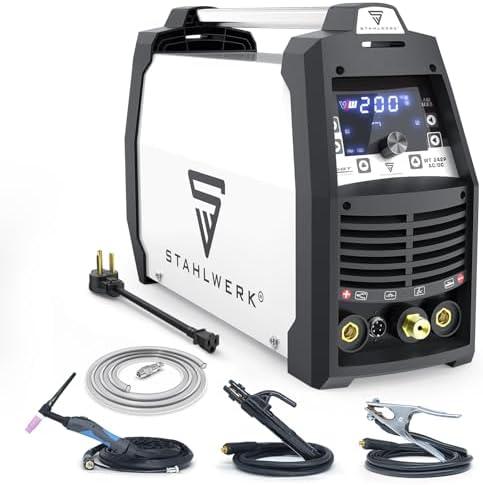200A AC/DC Aluminum TIG Welder Pulse Digital ARC/TIG 110V/220V Dual Voltage Inverter Welding Machine