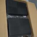 Mustorn Pots and Pans Organizer Under Cabinet, Expandable 2 Tier Under Sink Organizers and Storage Adjustable Height Kitchen Pot and Pan Lid Holder Rack with 12 Dividers Under Cabinet Shelf(Black)