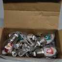 VVolf Christmas Lights for Indoor, Snow Globe String Lights, Christmas Snow Globes with 10LED Globe Bulbs String Light with Tree& Snow & Cute Ornaments for Home Decor