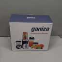 Ganiza Smoothie Blender, 900W Blenders for Shakes and Smoothies, 15-Piece Personal Blender and Grinder Combo for Kitchen, Smoothies Maker with 4 BPA-Free Portable Cup, Nutritious Recipe