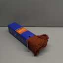 ZWJD Pillow Covers 20x20 Set of 2 Rust Throw Pillow Covers with Fringe Chic Cotton Decorative Pillows Square Cushion Covers for Sofa Couch Bed Living Room Farmhouse Boho Decor