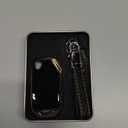 ontto 3-Button Key Fob Cover with Keychain Compatible with Kia Flip Folding Remote TPU Car Key Case for Forte Seltos Soul Sportage Sorento Cerato Telluride Black