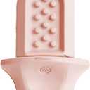 Diggs Groov Crate Training Aid for Puppies and Nervous Dogs  Calming Lick Mat for Crate Training & Separation  Puppy Enrichment Toy with Freezer Shell  BPA-Free  (Blush)