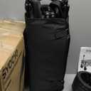 Wagon Carts Foldable 420LBS Weight Capacity Collapsible Wagon with Big All-Terrain Wheels, Heavy Duty Beach Wagons Cart with Cup Holders for Camping, Garden, Sports, Grocery pcs (Carbon Black)