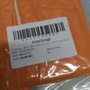 Winter Beanie Hat Scarf Set with Ear Flaps for Men Women Knit Fleece Lined Skull Cap Windproof Neck Warmer Gaiter Orange (Orange)