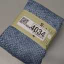 Longhui bedding Blue Knitted Throw Blanket for Couch, Soft, Cozy Machine Washable 100% Cotton Sofa Knit Blankets, Heavy 2.8lb Weight, 51 x 63 Inches, Blue and White Color, Laundry Bag Included