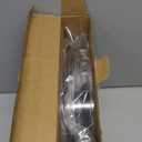 LAMU 2 Tier Lazy Susan Turntable Organizer 9.25'' Rotating Spice Rack Organization for Cabinet, Kitchen, Pantry, Countertop, Bathroom, Vanity, Medicine Cabinet Organizer, Clear