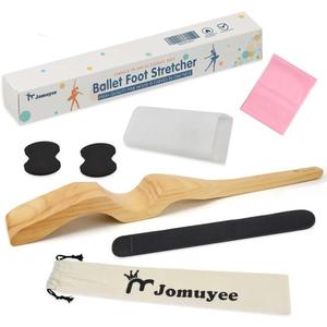 Ballet Foot Stretcher Set, Whole Wood Formed Without Splicing, Original Pine Dance Foot Arch Enhancer for Dancer, Gymnastics, Yoga People, Gift Idea