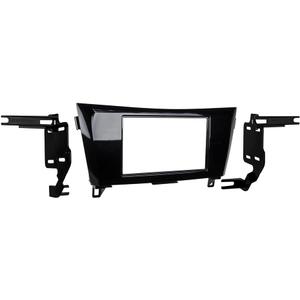 Metra 95-7622HG Double DIN Installation Dash Kit for 2014- Nissan Rogue (Black)
