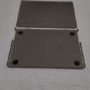 BlueSwan Matte Case for MacBook Pro 14 M5 2025 2024-2021 M4 M3 M2 M1 Pro/Max, Compatible A3434 A3401 A3112 A2992 A2918 A2779 A2442, Hard Shell Protective Cover, Space Black Clear