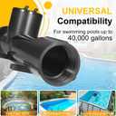 Pool Ionizer,4CH4002-R Pool Cleaner Ionizer Replacement Chamber for Hybrid Pool Treatment System, Fit for Above-Ground Pool, Hot Tub/Spa, In-Ground Pool (4CH4002-R)