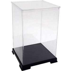 Transparent Plastic Figure Doll Case W 4.7 x D 4.7 x H 12.6 Japan Import by Octagon