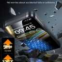 10 x MRGLAS 4-Pack TOP 9H+ Glass for iPhone 15 Pro Screen Protector [Auto Alignment Kit] [10X Military Protection] UNBREAK Tempered Glass Flim for iPhone 15 Pro 6.1 inch Longest Durable Case-Friendly (Transparency)