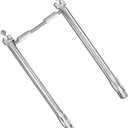 Uniflasy 69785 18 Inch Grill Burner for Weber Spirit I & II 200 Series Spirit E-210 E-220 Spirit S-210, S-220 Gas Grills with Up Front Control Tube Pipe 304 Stainless Steel