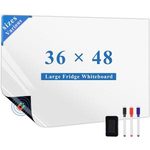 Large Magnetic Fridge Whiteboard: Keep Every Family To-Do List Clear
