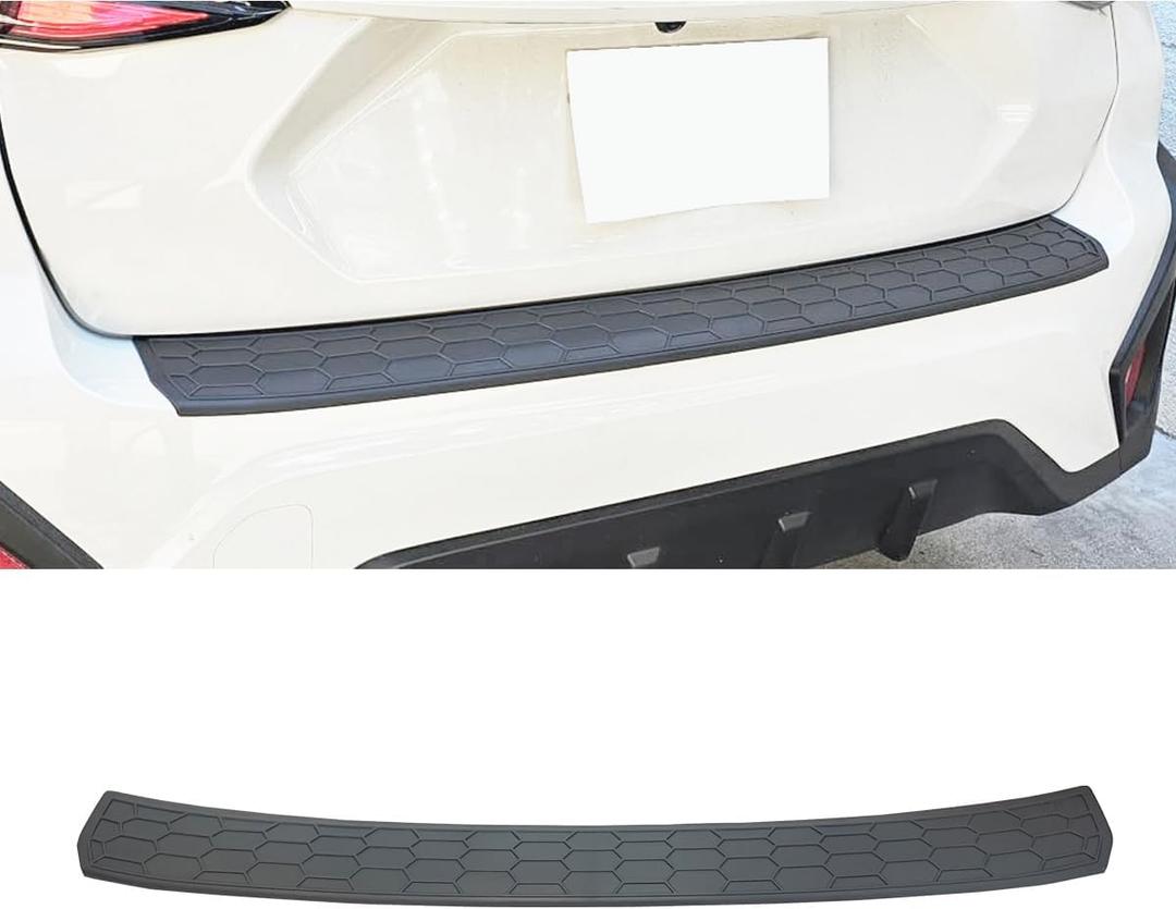 Rear Bumper Protector Guard Accessory Trim Cover Scratch Resistant Trunk Door Entry Guards Compatible with Subaru Crosstrek 2024 2025 2026