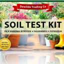 Soil Test Kit -140 Test- 2025 Updated- Testing PH Ammonia Nitrogen Phosphorus and Potassium - Tester for Your Vegetable Garden Lawn and Soil (Green)