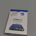 Vlog Selfie Monitor Screen iPhone, 4K 60fps Recording, Wireless Screen Mirroring with Remote Control, Magnetic Fixation, 180 Rotation, 3 Levels of Brightness, Compatible with iPhone & Android (Black)