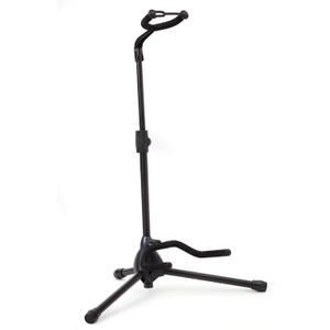 Adjustable Guitar Stand - Collapsible Tripod with Padded Neck & Yoke - Fits Acoustic/Electric Guitars, Bass, Ukulele & Banjo - Non-Slip Feet