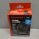 Honeywell HTF090B Turbo on the Go Personal Fan, Black  Small, Portable Fan (5 x 2.2 x 6 inches)