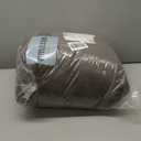 L'AGRATY Faux Rabbit Fur Blanket: 90" x 90" Queen Luxury Soft Fluffy Thick Fur Throw Blanket for Couch Bed Sofa - Cozy Plush Bubble Blankets for Winter: Flannel Fleece Decorative Blanket(Cocoa Brown)