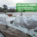 Plant Covers Freeze Protection, 10ft33ft Reusable Rectangle Frost Protection Floating Row Cover Plant Blanket Garden Winterize Cover for Cold Weather Snow