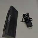 Haimiage Solid Wood Digital Alarm Clock for Bedroom - 8.8 Inch Large Display for Living Room, See Time Instantly! Multicolor Backlight Time Display, Dual Alarms, Date/Temp/Day, DST, Snooze (Black)