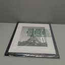 upsimples 12x16 Picture Frame, Display Pictures 8.5x11 with Mat or 12x16 Without Mat, Wall Hanging Photo Frame, Black, 1 Pack