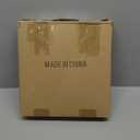 ZEECER Plant Stand Indoor Outdoor, 20'' Tall Small Patio Table Round Metal Side Table, Multi-Role Rust-Proof Plant Stool Small Outdoor Side Tables for Patio Garden Home Decor