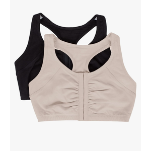 Fruit of The Loom Womens Front Close Builtup Sports Bra, Size Talla 48
