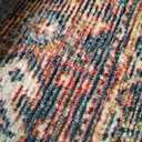 Loloi Amber Lewis Georgie Collection GER-01 Red/Navy 3'-9" x 5'-6", .19" Pile Height, Accent Rug