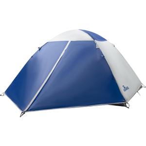 Screened Camping Tent, 4/6 Person Waterproof, Haven Tent, Backpack Double Layer Camping Tents with Canopy, Easy Setup and Portable Shelter for Outdoor, Picnic, Camping, Family Gathering. (4 person, Navy blue)