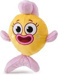 WowWee Pinkfong Baby Shark Offical 12" Fin Friend Plush with Sound - Goldie, Yellow