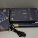 Infiniti PRO CONAIR DigitalAIRE Hair Dryer Drying Wand, Straightener and Styler, Ionic All-in-One Digital Motor Blow Dryer, Includes 3 High-Performance Attachments, Dark Blue