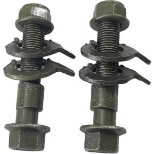 2pcs 16mm Adjustable Camber Correction Alignment Kit Fit Front Wheels Cam Bolts Compatible with Acadia Civic CR-V Element HR-V Odyssey Pilot