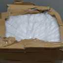 White Bulk Queen Fitted Sheet Only Deep Pocket 24 Pack, Quick Sort Bottom Bed Sheets Color-Coded Label Threads, Soft Brushed Microfiber Hotel Motel Airb&bs Essentials for Hosts, 60"x80"