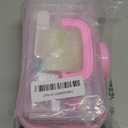 480 Pcs Kids Nails and Glue, Girls Press ons Nail Art Kit with Storage Case, Fake Nails Adhesive, Remover, Stickers, Glitter Cute Stuff Gift for Girls 8-12 (Pink)