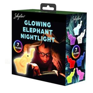 Skylar Glowing Elephant Nightlight