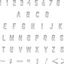 8 x 3 Inch Stainless Steel Metal Floating Address Numbers, Silver Metal House Letters, 304 Stainless Steel House Address Letters and Numbers, Modern Door Number and Letter for Home Hotel Office (G)