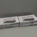 Display Cases for Minifigures, 4 Mini-Figure Display Boxes Fits for Block Figures, Minifigures Cases with 3 Removable Stands Fits for Lego 95% Minifigs, Characters and People, L, Black