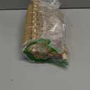 Lawei 3 Tier Hanging Fruit Basket, Wall Hanging Vegetable Fruit Baskets Cotton Woven Storage Baskets for Organizing, BOHO Wall Basket Decor, Over the Door Organizer for Kitchen, Bedroom, Bathroom