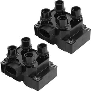 Ignition Coil 2pcs Replacement For Ford Escort Contour Mustang Ranger Expedition Explorer B2300 B2500 Grand Marquis Mountaineer Continental Mark VIII Town Car Replace FD480, FD487, DG435, DG449, DG454