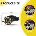 Speedometer Tachometer for Hawk 250,Motorcycle Odometer Fuel Gauge for Hawk250/Hawk 250cc(Not for 2023)