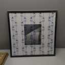 Americanflat 20x20 Picture Frame with Polished Plexiglass - Use as 8x10 Frame with Mat or Display 20x20 Photo Without Mat - Streamline Collection - Thin Border Square Frames for Wall Display - Black