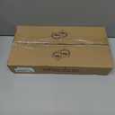 Elevated Cat Bowl with Food Mat, Raised Cat Food and Water Bowl Set for Indoor Cats, Splash Proof with 2 Stainless Steel Pet Food Bowls for Cats and Puppies,Whisker Fatigue and Dishwasher Safe (White)