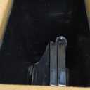 TIPGO Bathroom Trash Can with Lid, 10 Liter/ 2.6 Gallon Slim Garbage Can, Small Trash Bin Waste Basket with Pop-Up Lid for Kitchen, Bedroom, Living Room, Office (2 Pack, Black)